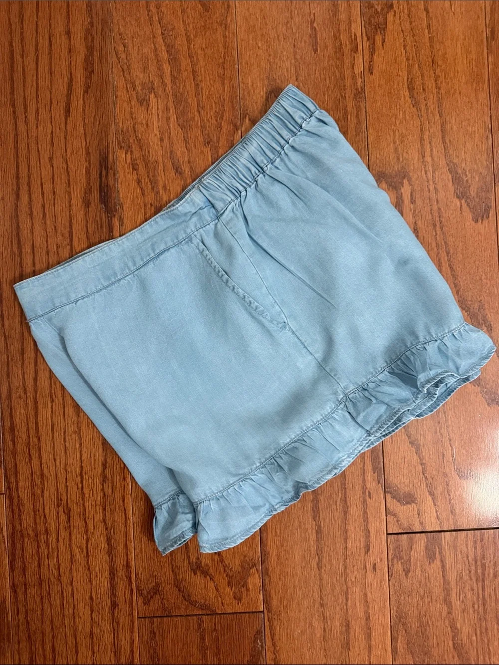 Forever 21 Denim ruffle shorts - Size Small